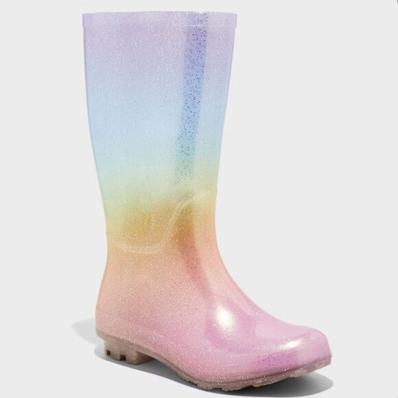 Cat & Jack Other - CAT & JACK Pastel Pearl Ombré Rainbow Rainbows Kids Size 2